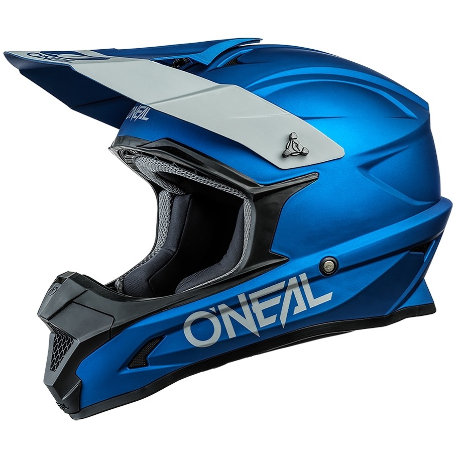 Cross Enduro Motorradhelm Oneal 1Srs Helmetolid Blue