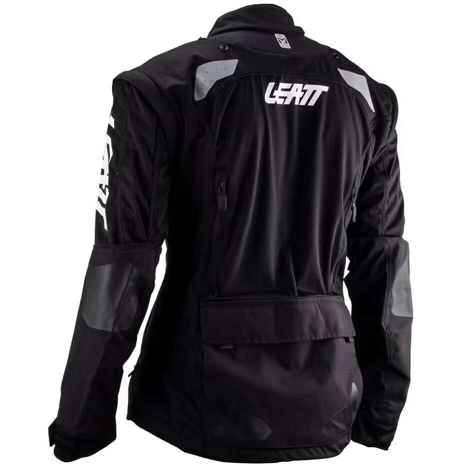 Cross Enduro Motorradjacke Leatt 4.5 LITE Schwarz