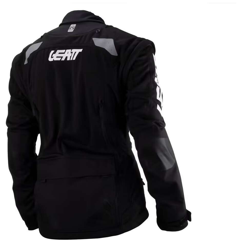 Cross Enduro Motorradjacke Leatt 4.5 LITE Schwarz