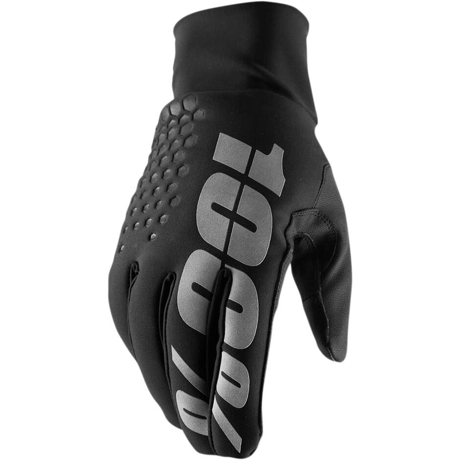 Cross Enduro MTB Motorcycle Gloves 100% HYDRO BRISKER WP Black