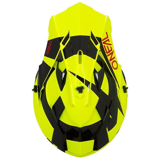 Cross Enduro O'neal 2 Series RL Slick Neon Yellow Helmet