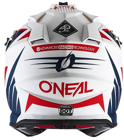O'Neal 2SRS Spyde 2.0 weiß rot Helm Crosshelm MX Motocross Cross Enduro