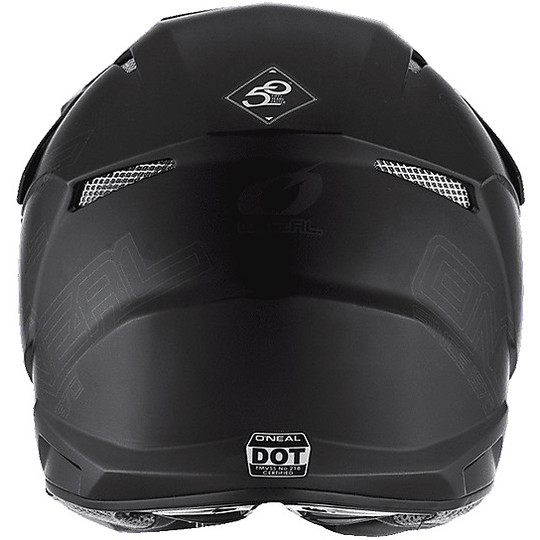Cross Enduro O'neal 3 Series Flat 2.0 casque de moto Matt Black
