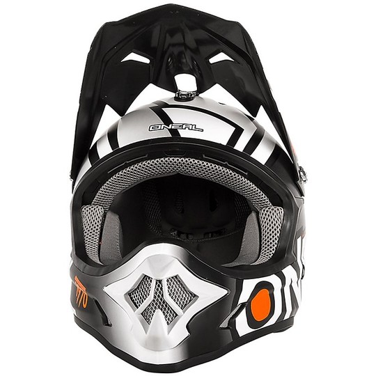 Cross Enduro O'neal 3 Series Radium casque de moto Noir Blanc