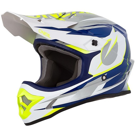 Cross Enduro O'neal 3 Series Riff Blue motorcycle helmet