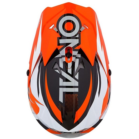 Cross Enduro O'neal 3 Series Riff Orange motorcycle helmet