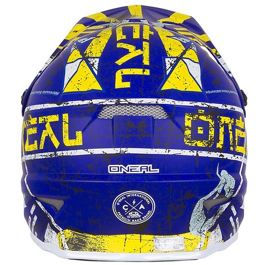 Cross Enduro O'neal 3 Series Zen Blue motorcycle helmet
