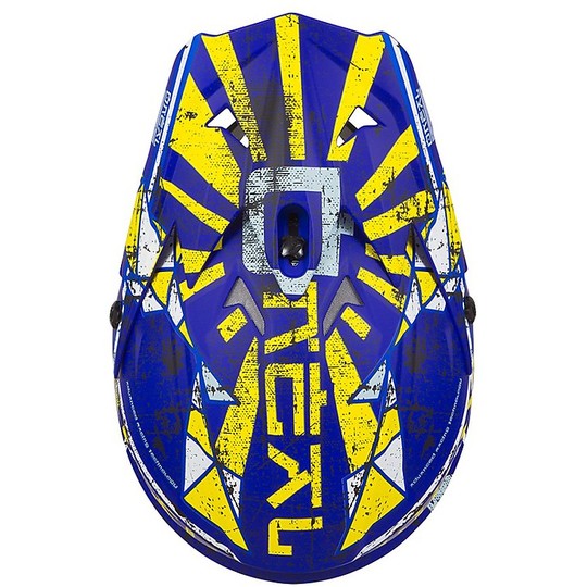Cross Enduro O'neal 3 Series Zen Blue motorcycle helmet