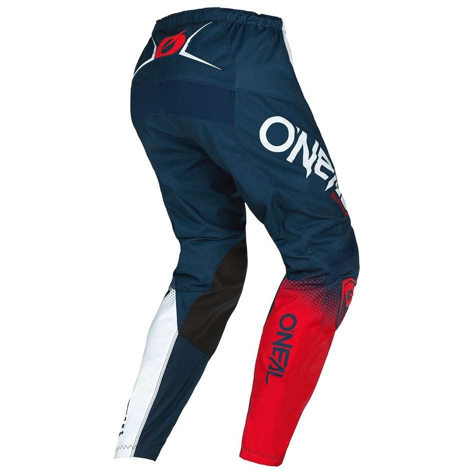 Cross Enduro O'neal Element Pant V.22 Racewear Hose Blau Weiß Rot