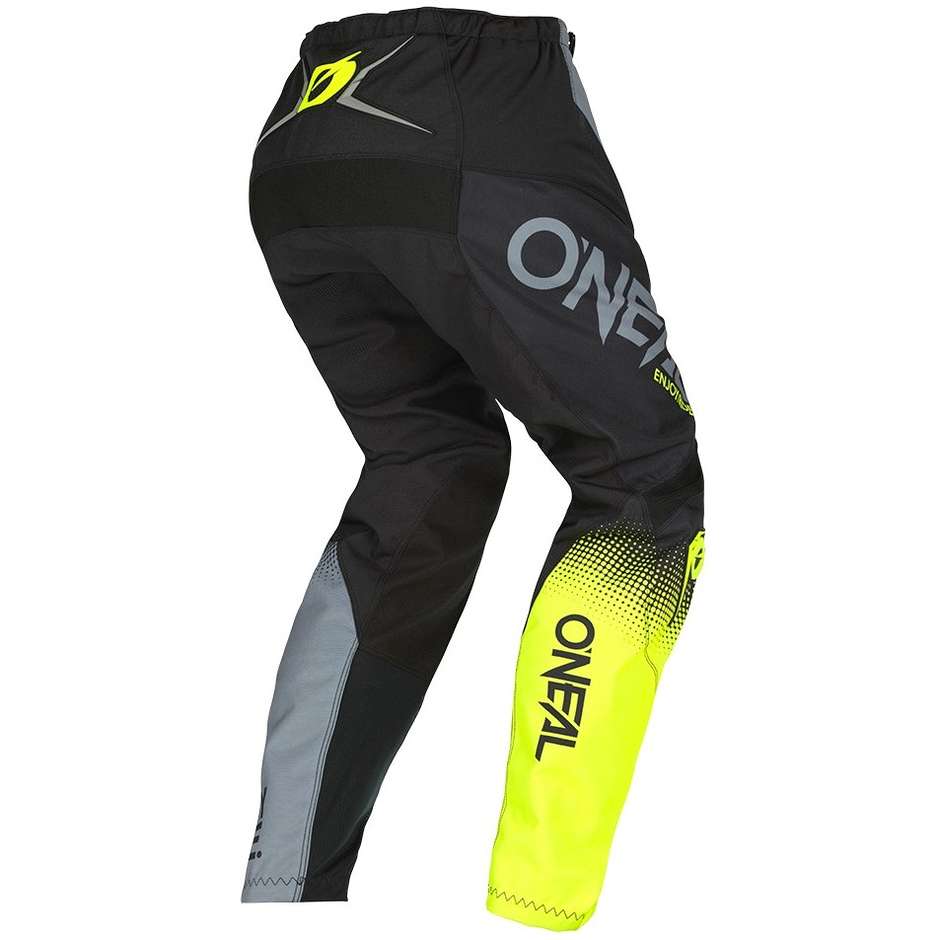 Cross Enduro O'neal Element Pant V.22 Racewear Pants Black Gray Yellow