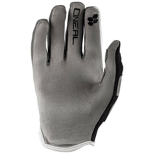 Cross Enduro Oneal Revolution Motorcycle Gloves Gray Black
