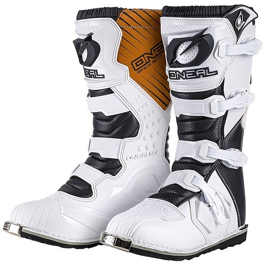 Cross Enduro Oneal RIDER BOOT CE White Motorcycle Boots