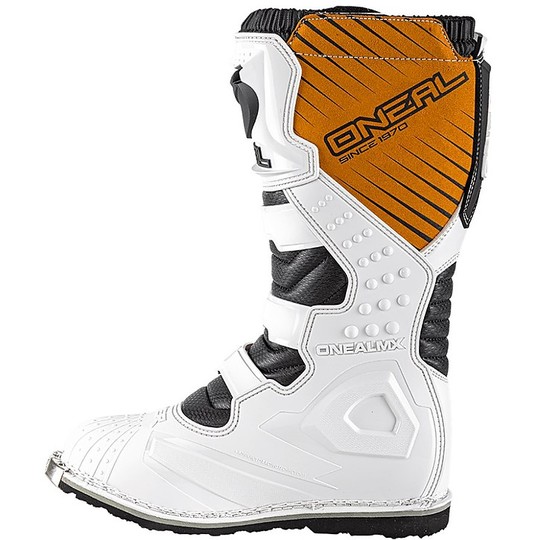 Cross Enduro Oneal RIDER BOOT CE White Motorcycle Boots