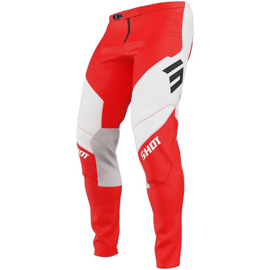 Cross Enduro Shot CONTACT SHIELD Rote Motorradhose