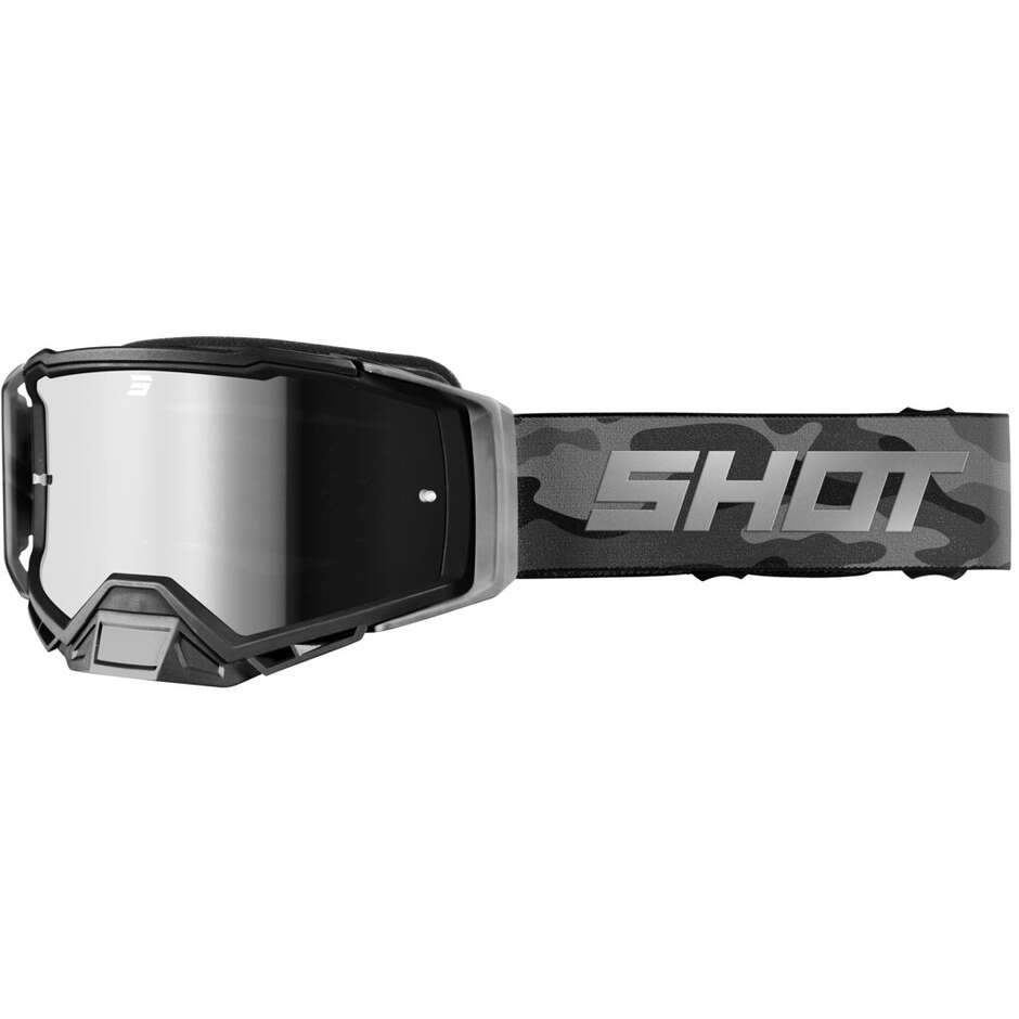 Cross Enduro Shot CORE SHADOW Motorradmaske Mattgrau