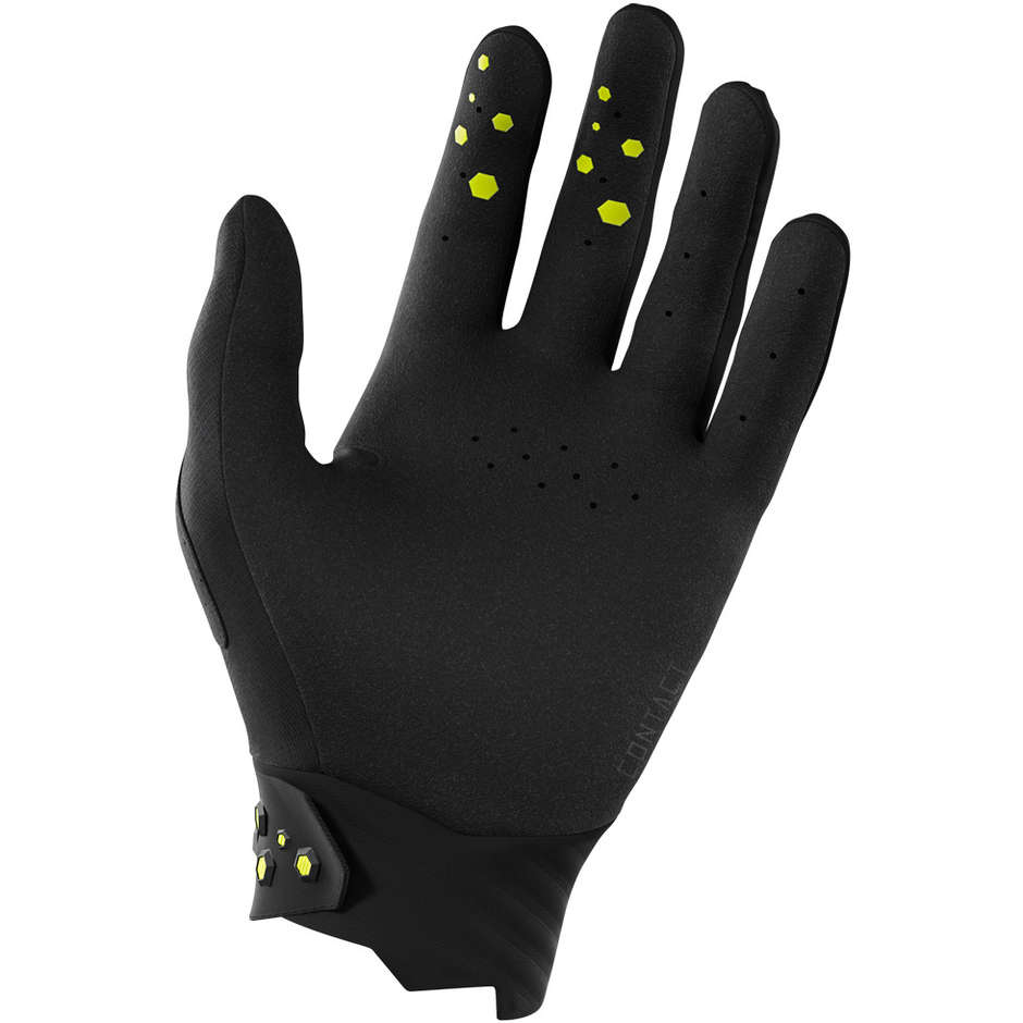 Cross Enduro Shot Draw Fluo Yellow motorcycle gloves