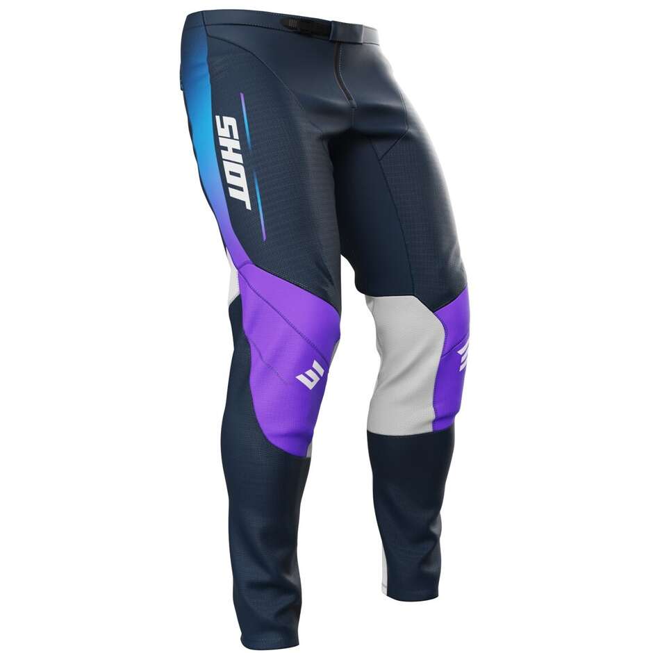 Cross Enduro Shot KONTAKT APEX Blaue Motorradhose
