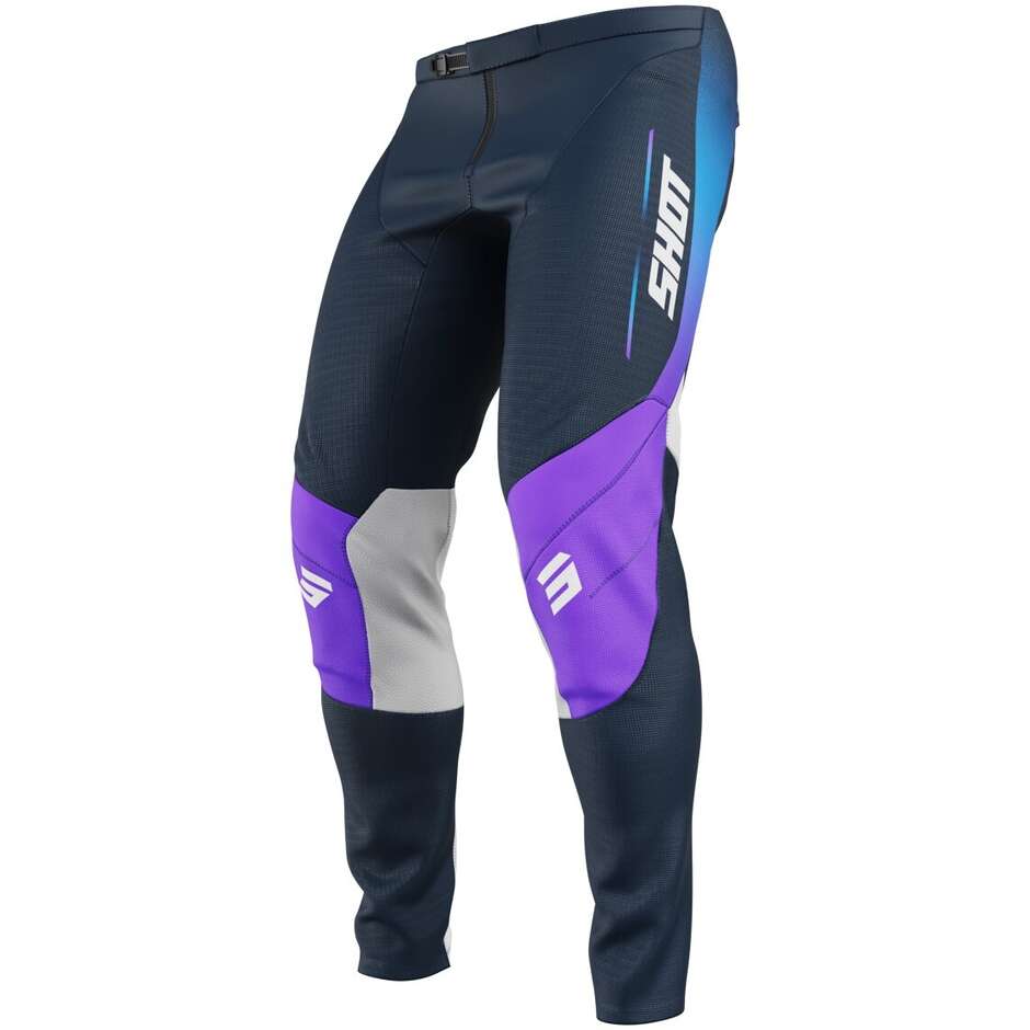 Cross Enduro Shot KONTAKT APEX Blaue Motorradhose