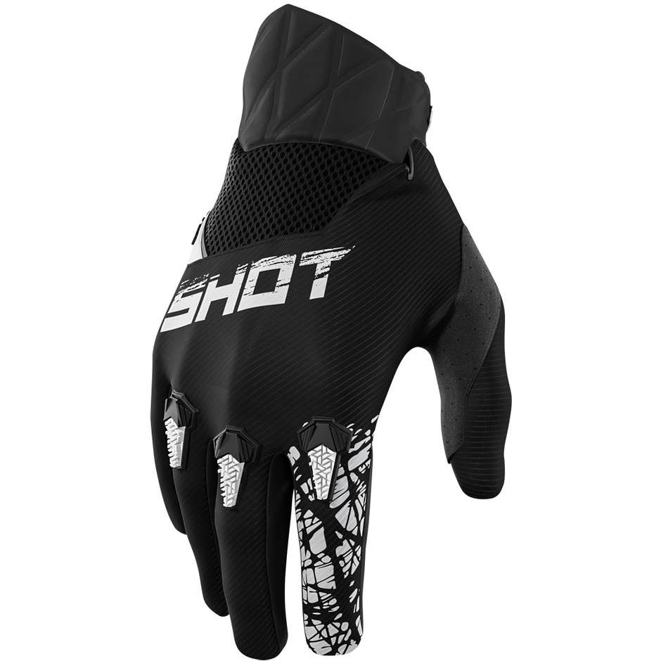 Cross Enduro Shot Slam motorcycle gloves black