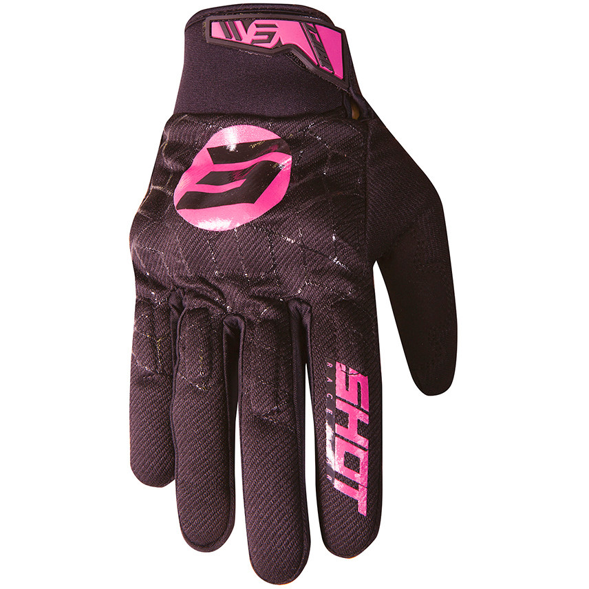 Cross Enduro Shot Spider motorcycle gloves Pink