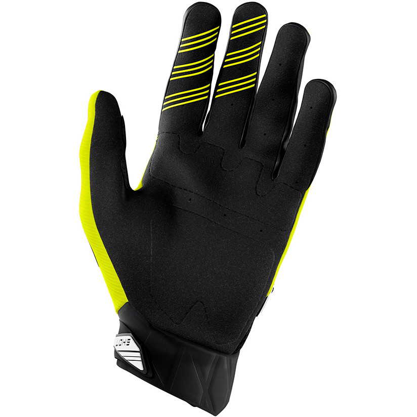 Cross Enduro Shot Storm Fluo Yellow motorcycle gloves