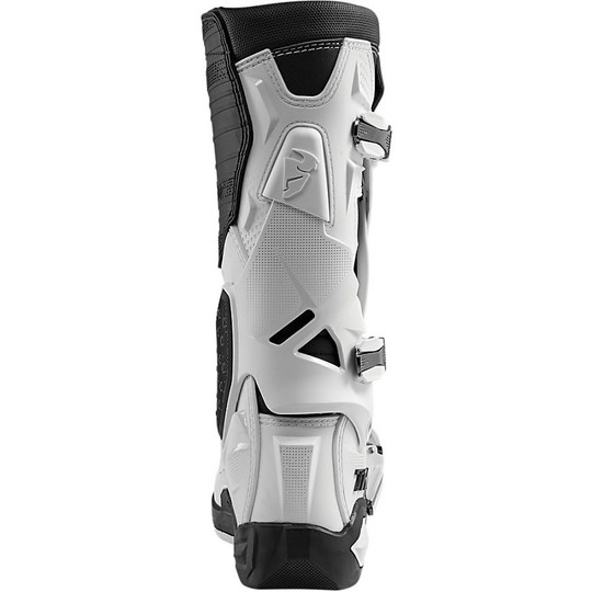 Cross Enduro Thor Radial White Motorcycle Boots