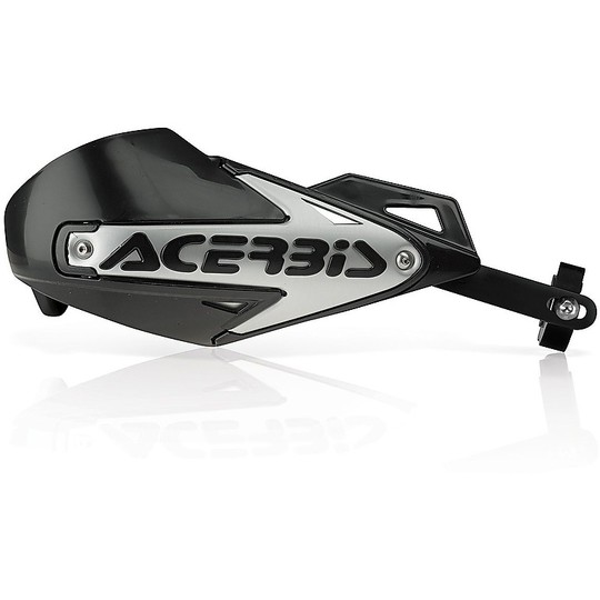 Cross Enduro Universal Moto Protège-mains Acerbis Multiple E avec kit de montage noir