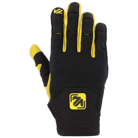 Cross Enduro Vquattro Redding Gloves Black Yellow Fluo