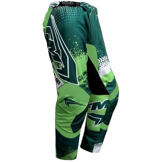 Cross Motorcycle Pants Enduro Fm Racing X26 FORCE 003 Green