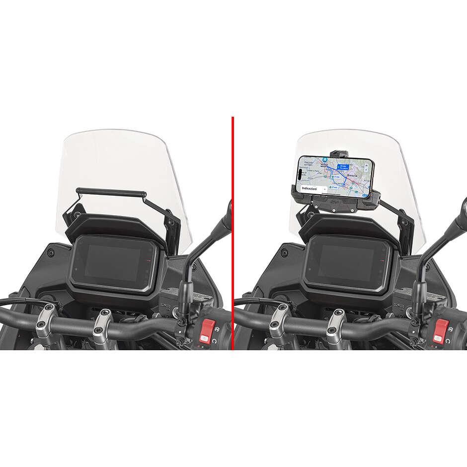 Crossbar for S920M, S920L, S95KIT and GPS-smartphone holder GIVI FB5622 For HONDA XL 750 Transalp (25-26)