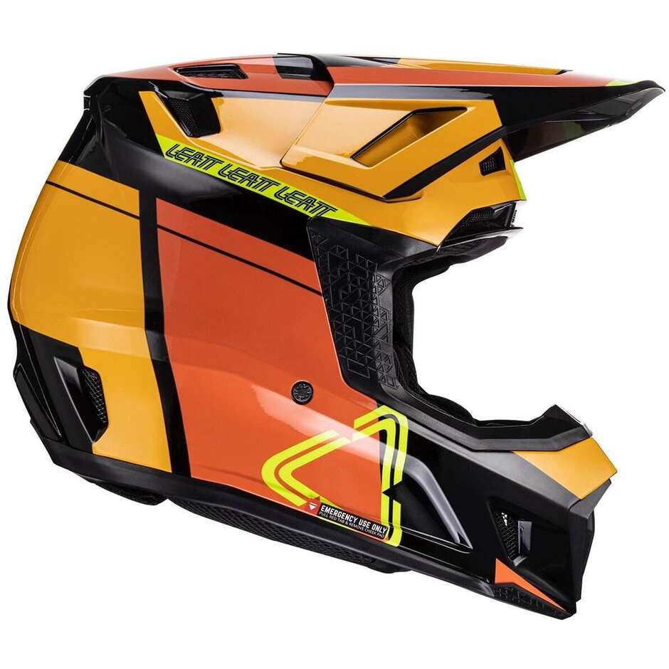 Crosshelm Leatt KIT MOTO 7.5 V24 CITRUS Orange