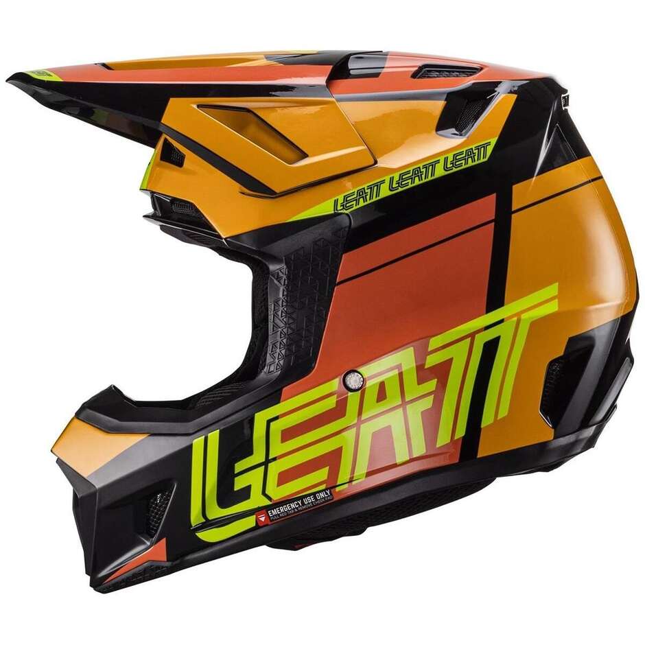 Crosshelm Leatt KIT MOTO 7.5 V24 CITRUS Orange