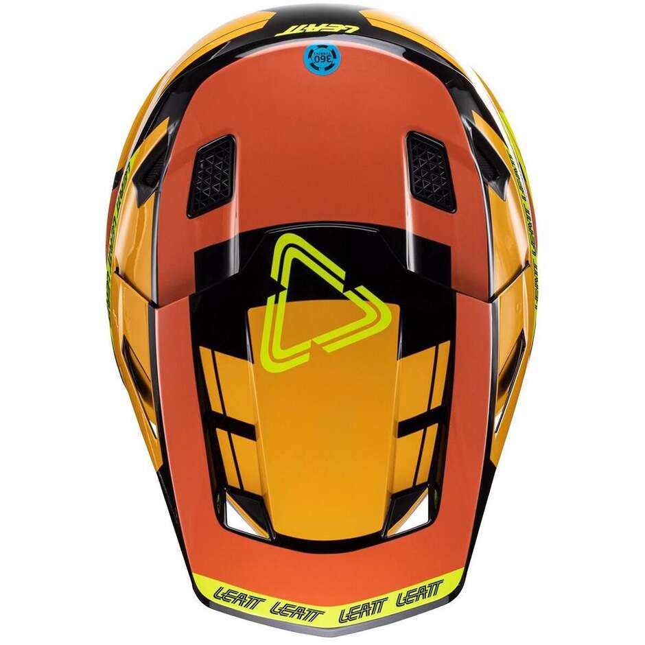 Crosshelm Leatt KIT MOTO 7.5 V24 CITRUS Orange