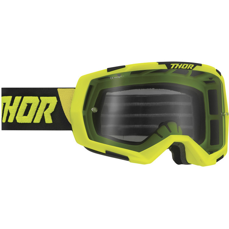 Crosso Enduro Thor Regiment Yellow Motorcycle Goggles
