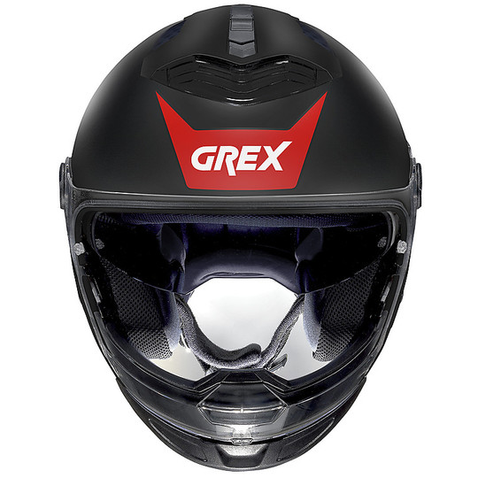CrossOver Grex G4.2 Pro VIVID 032 Casque de moto Matte Black Red