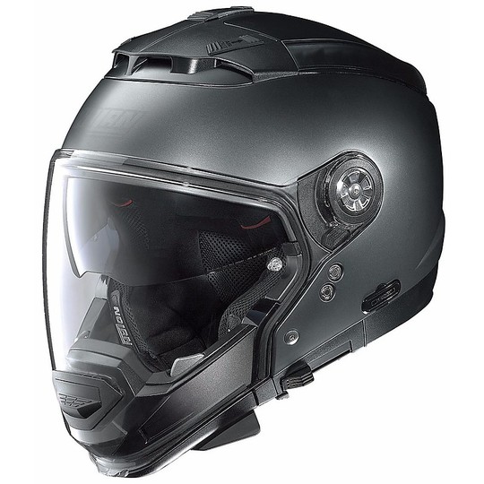 Crossover Helm Moto Modular Nolan N44 N-Com Alter Fade 044 Anthrazit Opaque