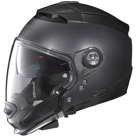 Crossover Helm Moto Modular Nolan N44 N-Com Alter Spezial 025 Graphite