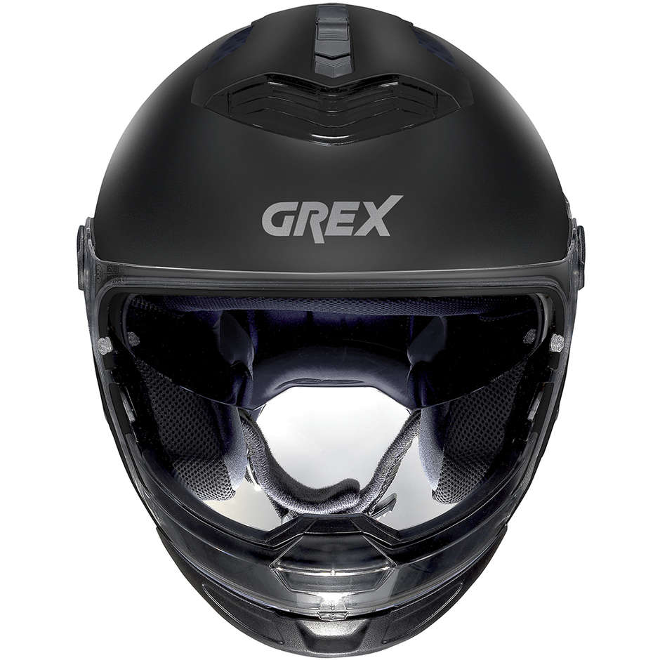 Crossover Moto Helm genehmigt P / J Grex G4.2 PRO Kinetic N-com 022 Matt Schwarz