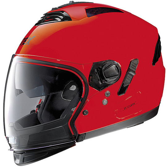 Crossover Moto Helm genehmigt P / J Grex G4.2 PRO Kinetic N-com 029 Racing rot