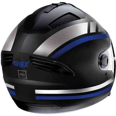 EM MOTO  Grex - G4.2 Pro Kinetic 24 Metal White - Helmet Full-Face  Crossover