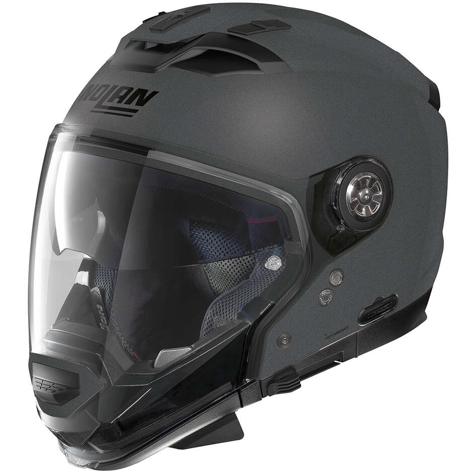 Crossover Motorcycle Helmet P/J Nolan N70-2 GT 06 CLASSIC N-Com 002 Vulcan Gray