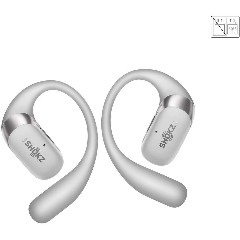Cuffie A Conduzione Ossea Shokz Openfit 2+ Grigie