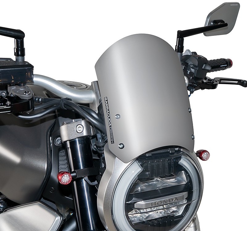 CUPOLINO AEROSPORT ALLUMINIO NERO BARRACUDA MOTO DUCATI SCRAMBLER 2015-2018