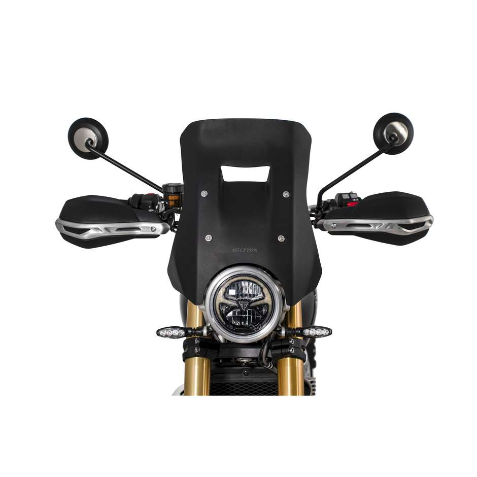 Cupolino Endurance Race Isotta per Triumph Scrambler 1200 X / XE Nero Opaco