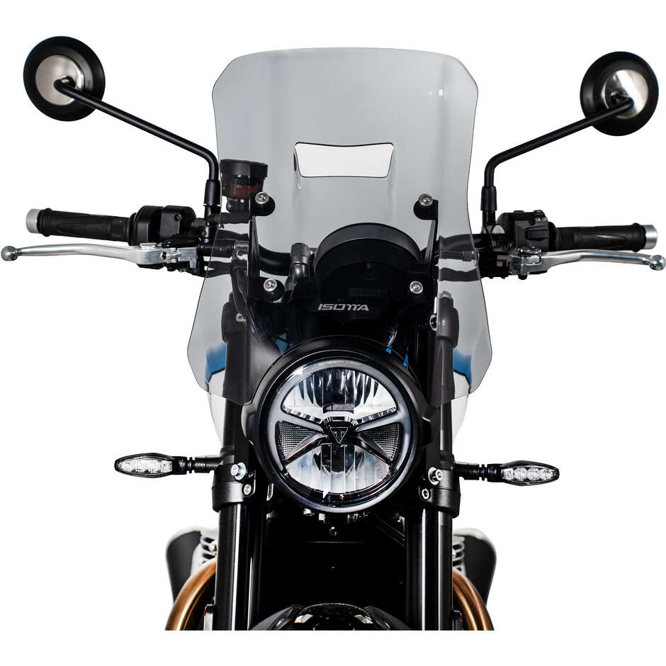 Cupolino Endurance Race Isotta per Triumph Speed Twin 900 2025 Fumè Chiaro