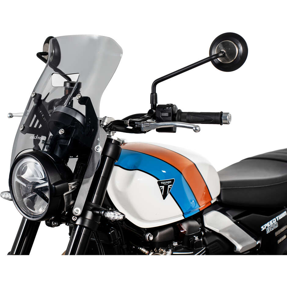 Cupolino Endurance Race Isotta per Triumph Speed Twin 900 2025 Fumè Chiaro