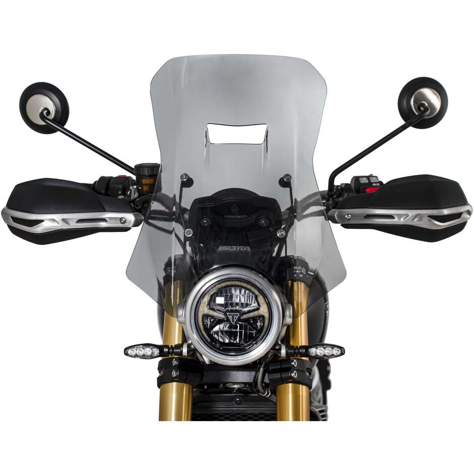 Cupolino Endurance Race Plus Isotta per Triumph Scrambler 1200 X / XE Fumè Chiaro