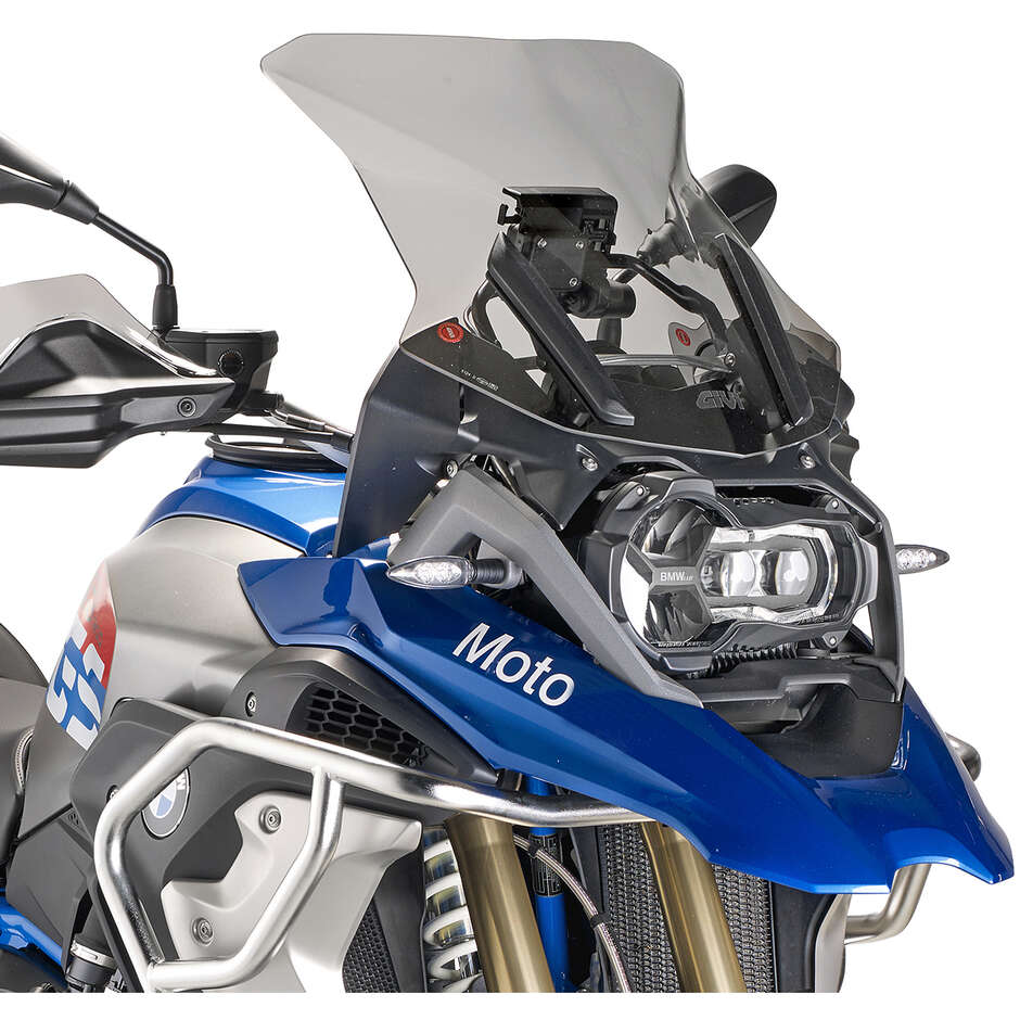 Cupolino fumé Givi 5124D Per BMW R 1200 GS (2016-18) / Adventure (2016-18); R 1250 GS (2019-23) / Adventure (2019-24)