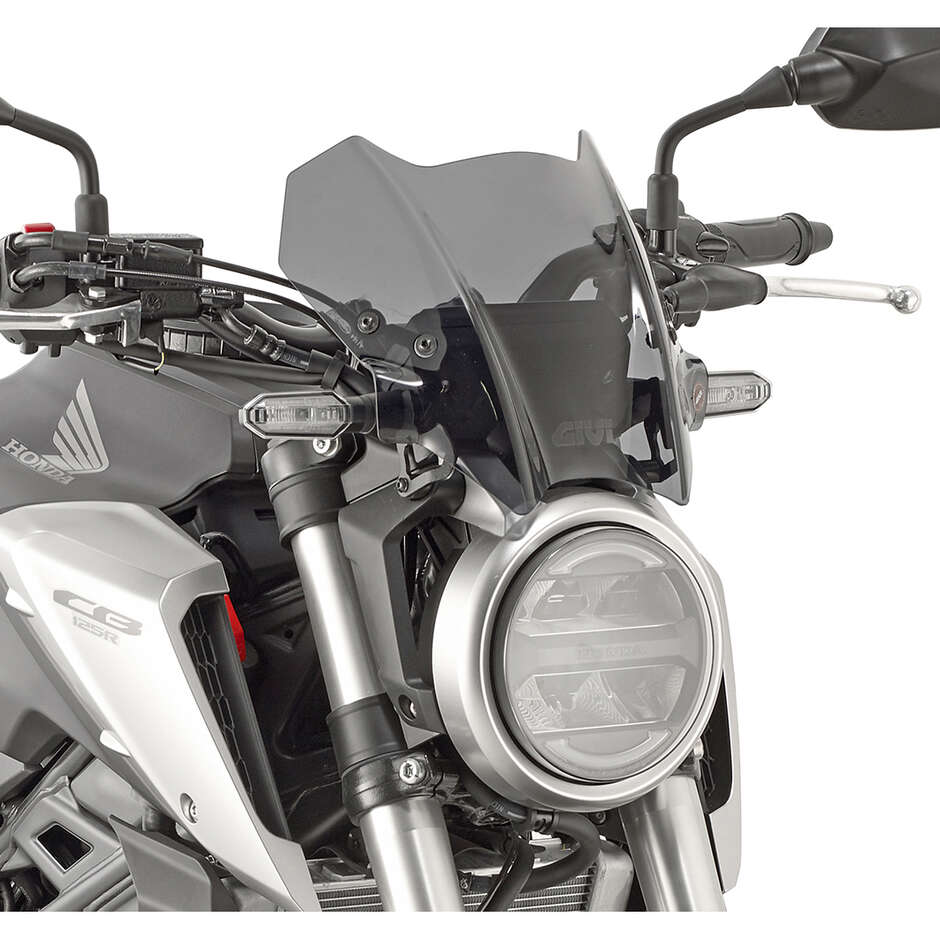 Cupolino fumé Givi A1164 Per HONDA CB 125 R / CB 300 R (18 > 24)