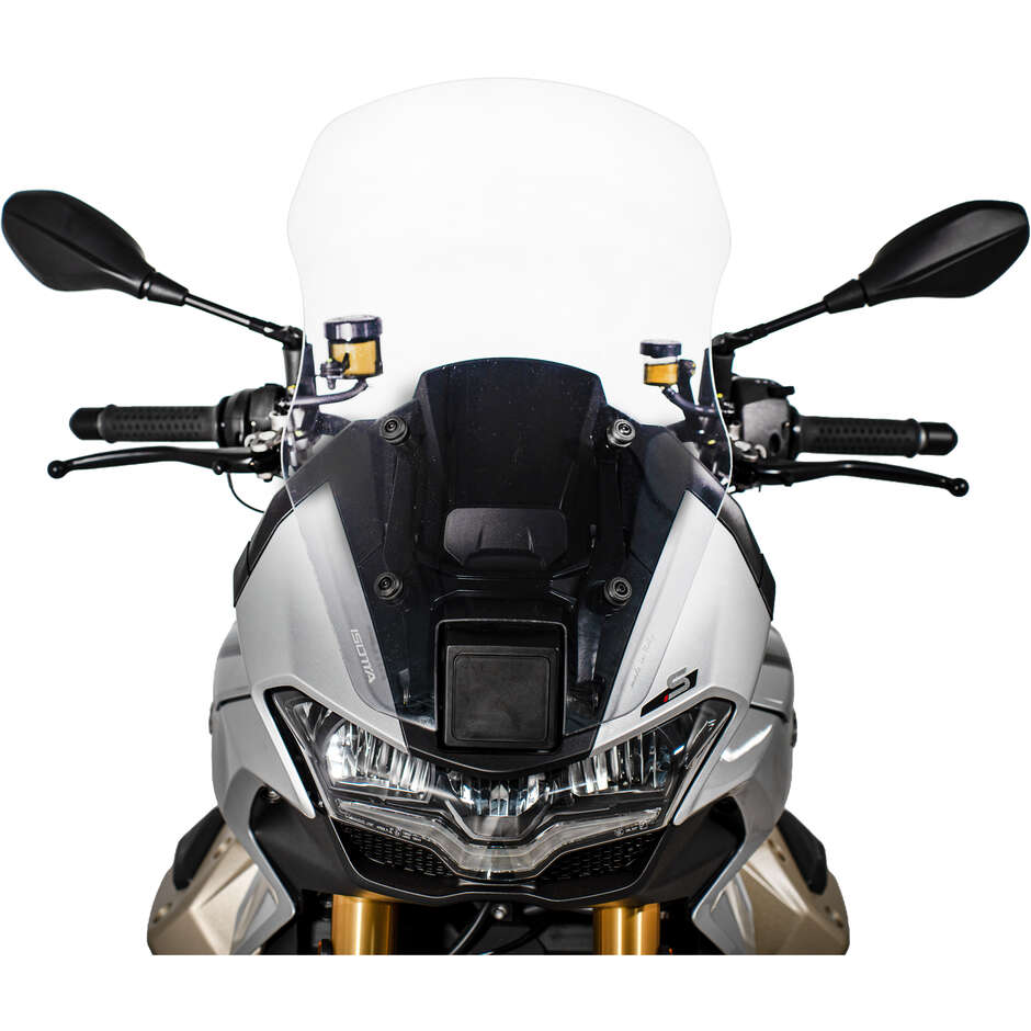Cupolino Isotta Alto per MOTO GUZZI V100 MANDELLO S Con Radar Trasparente